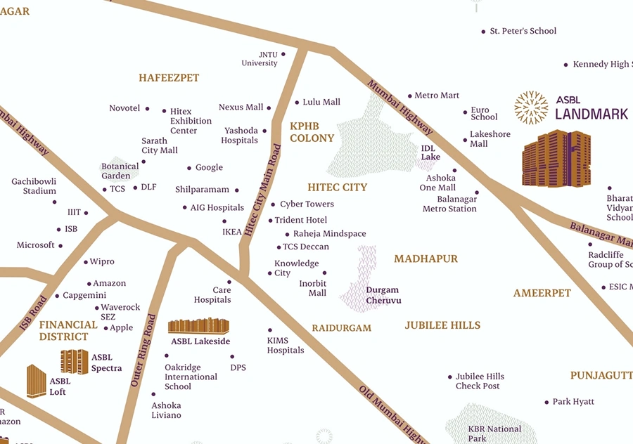Godrej IHP Yelahanka Location Map